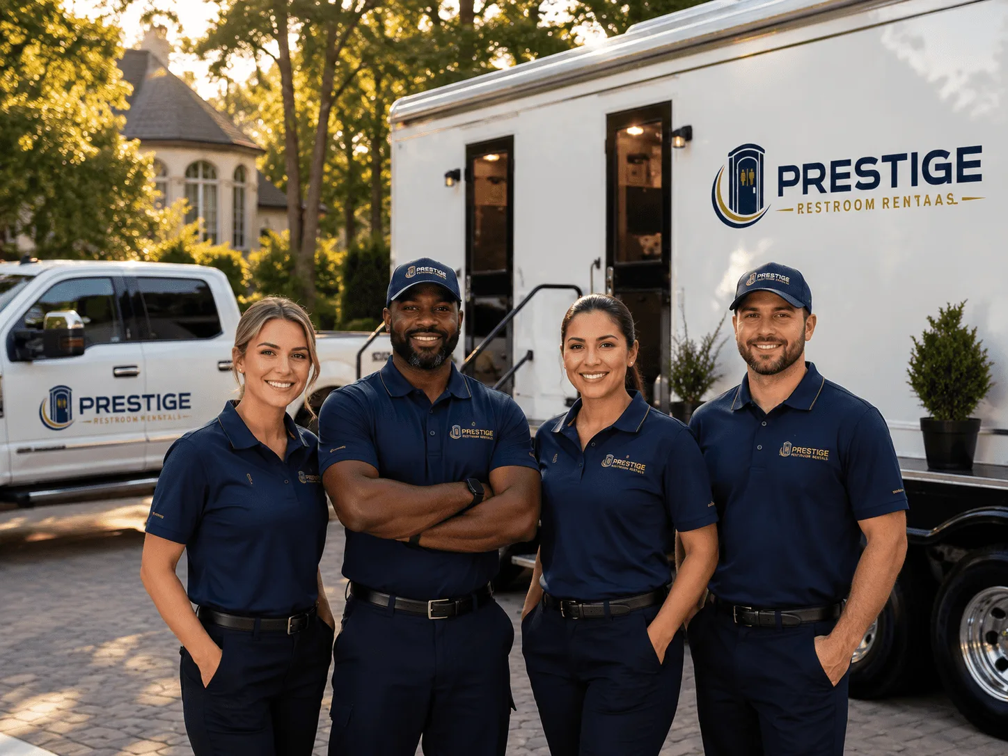 Trusted Luxury Portable Restrooms company in Dubach, LA